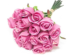 Medium Pink Roses- 40 / 50 cm Pack 100